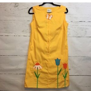 Vintage 70s Park East By Swirl Tulip Shift Dress